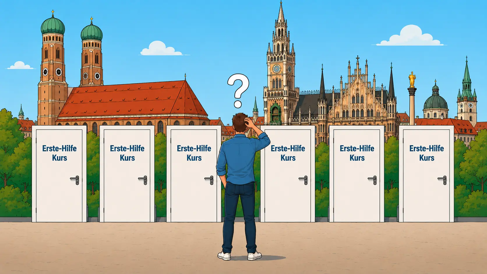 Erste-Hilfe-Kurs München Anbieter vergleichen